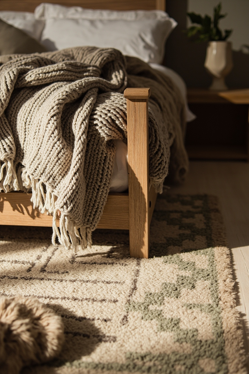 Textile Choices: Rugs and Throws