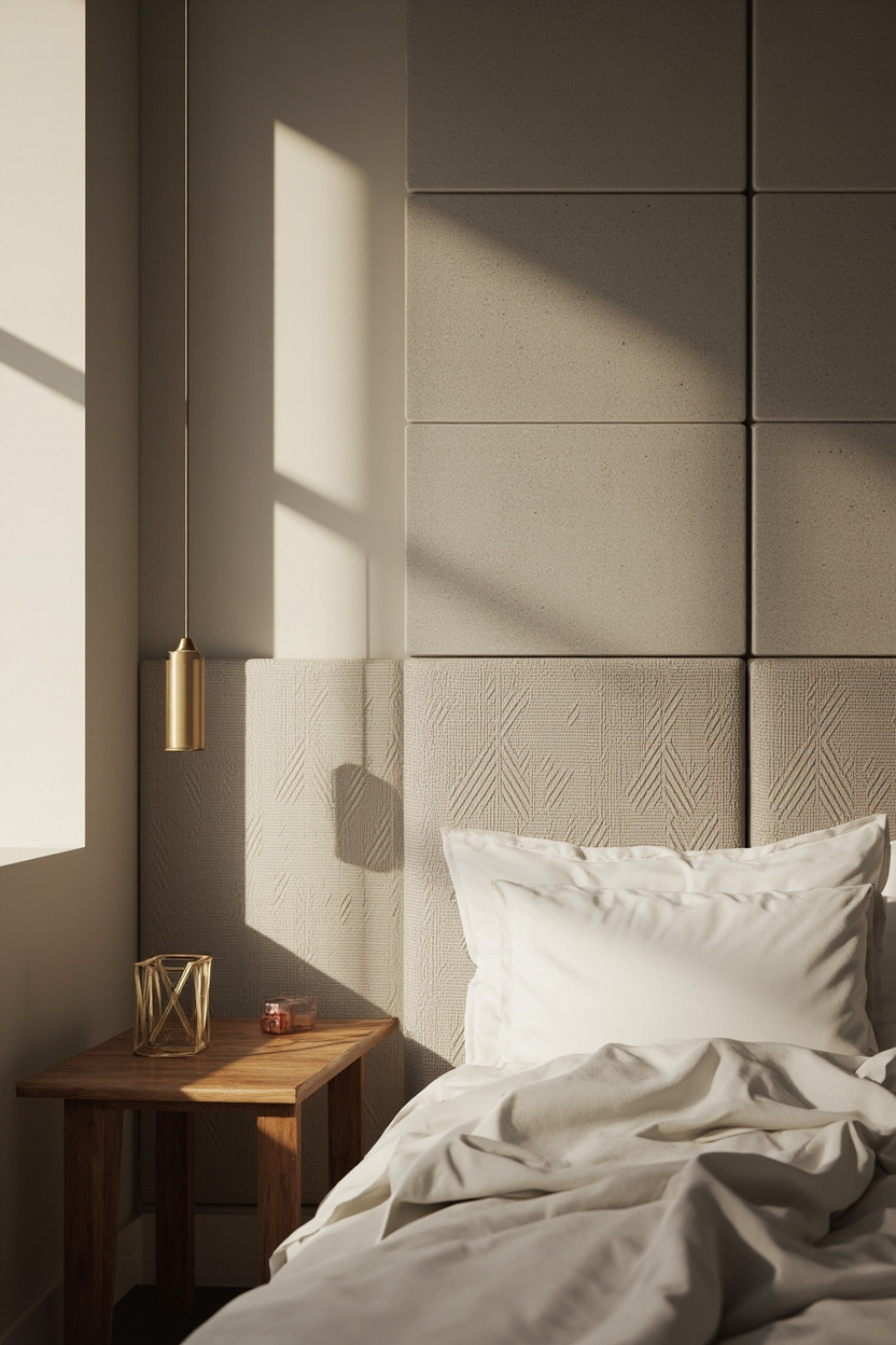 Textured Headboard Tiles