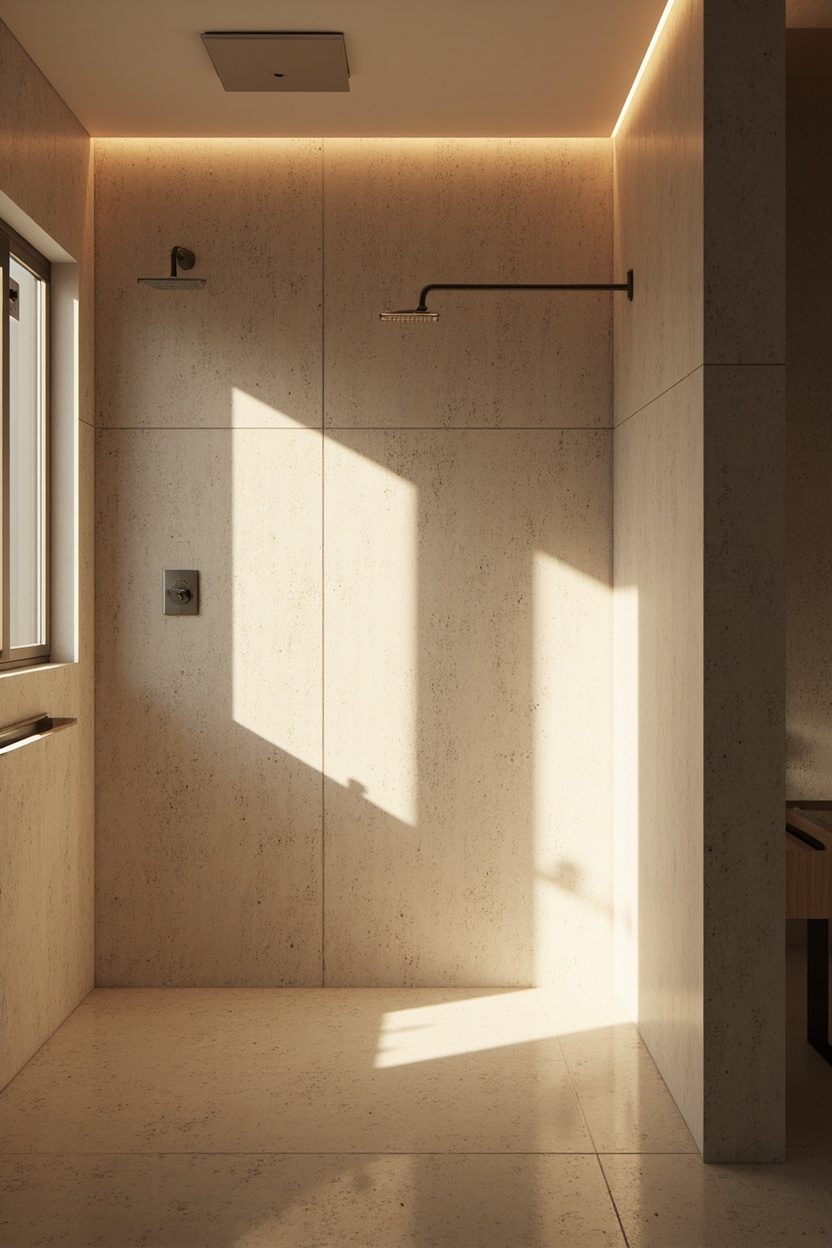 Textured Minimalist Accent Walls