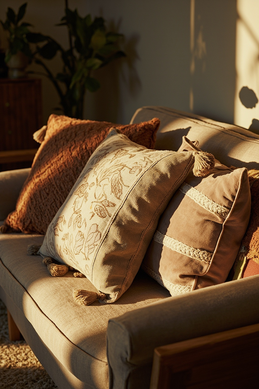 Textured Throw Pillows