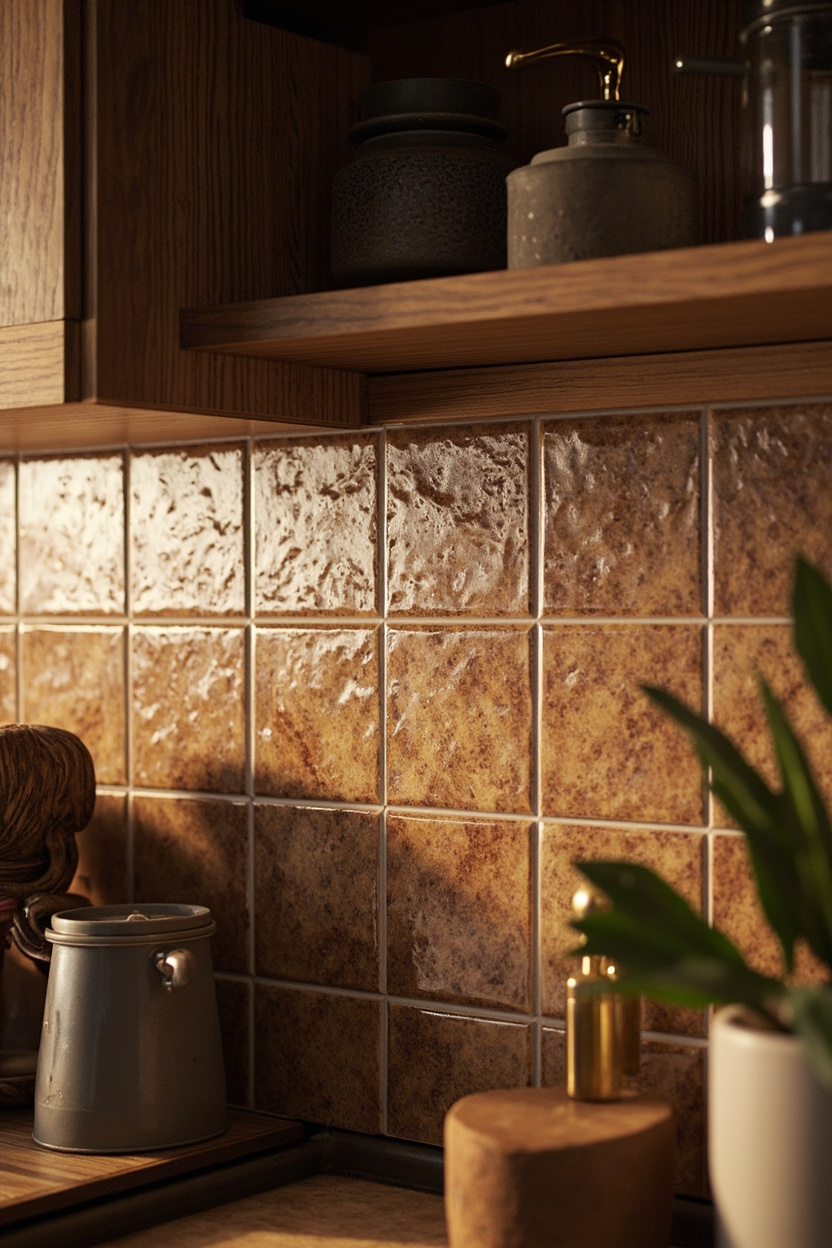 Textured Zellige Tiles for Farmhouse