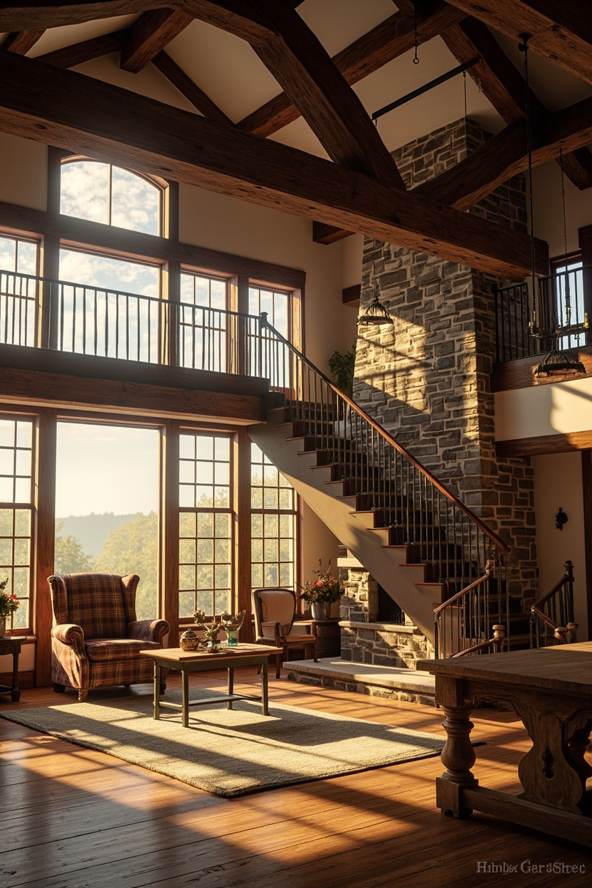 Two-Story Farmhouse Charm - Farmhouse Floor Plans