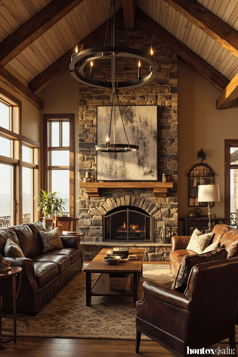 Vaulted Great Rooms for Gathering