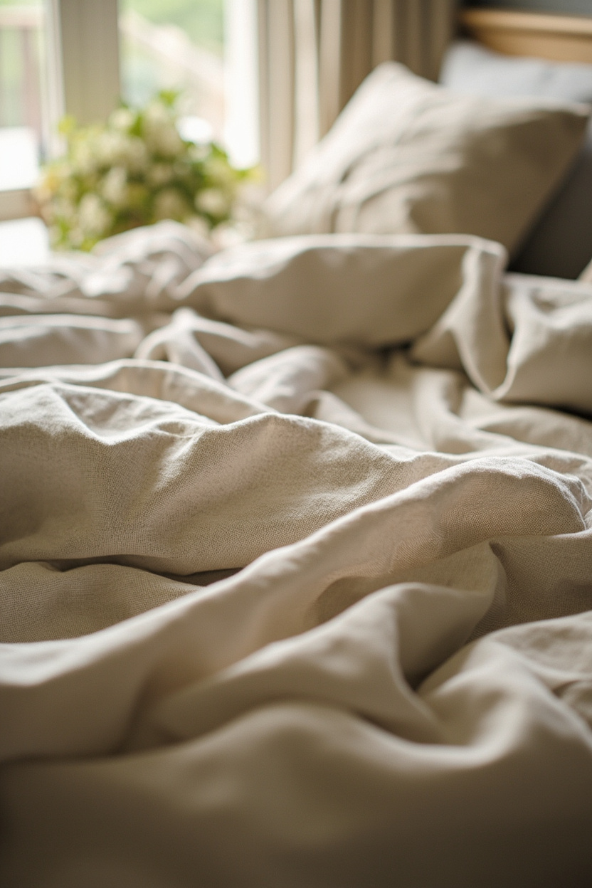 Washed-Canvas Duvets