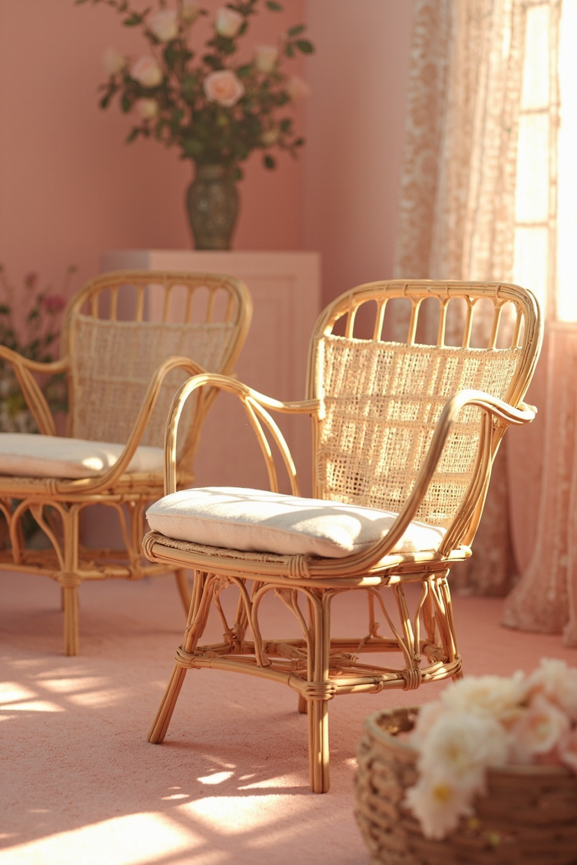 Wicker Accent Chairs