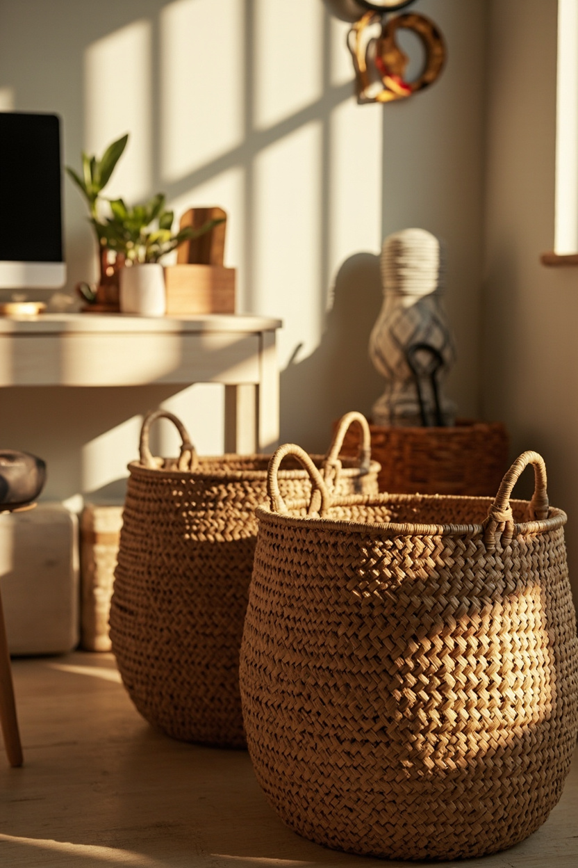 Woven Storage Baskets