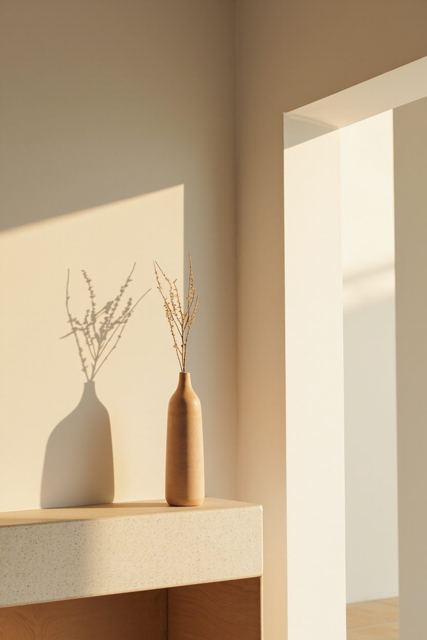 Bare-Bones Mantel Vignettes