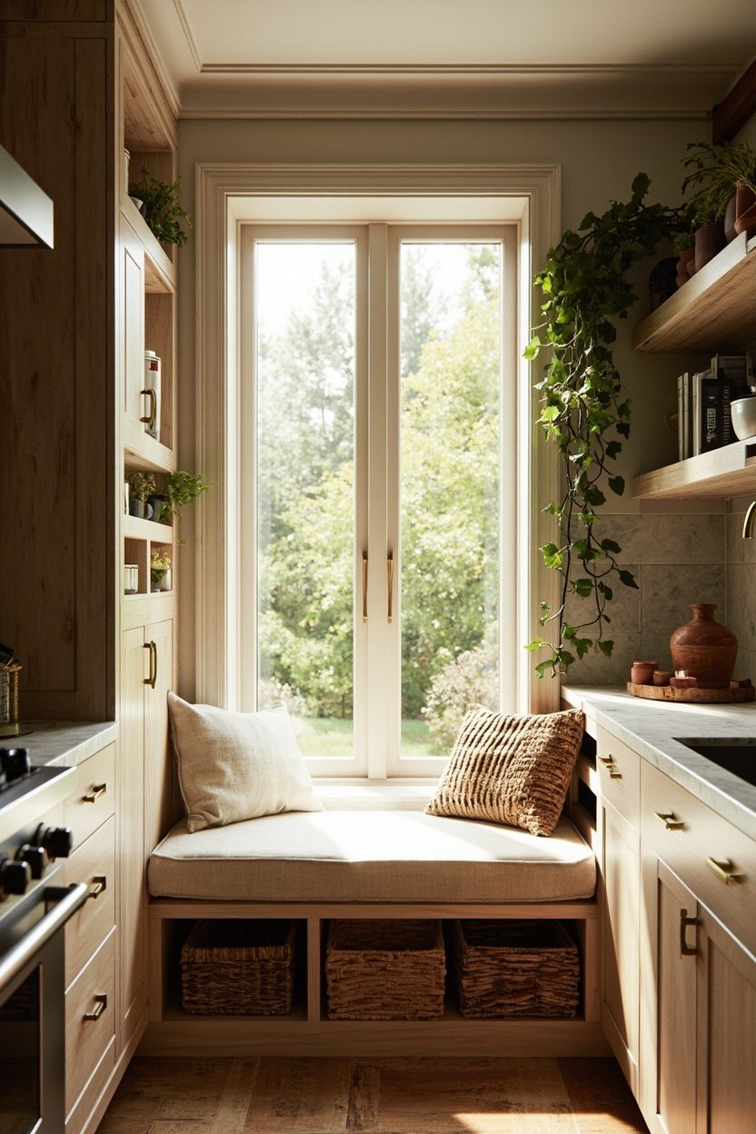 Biophilic Window Seats