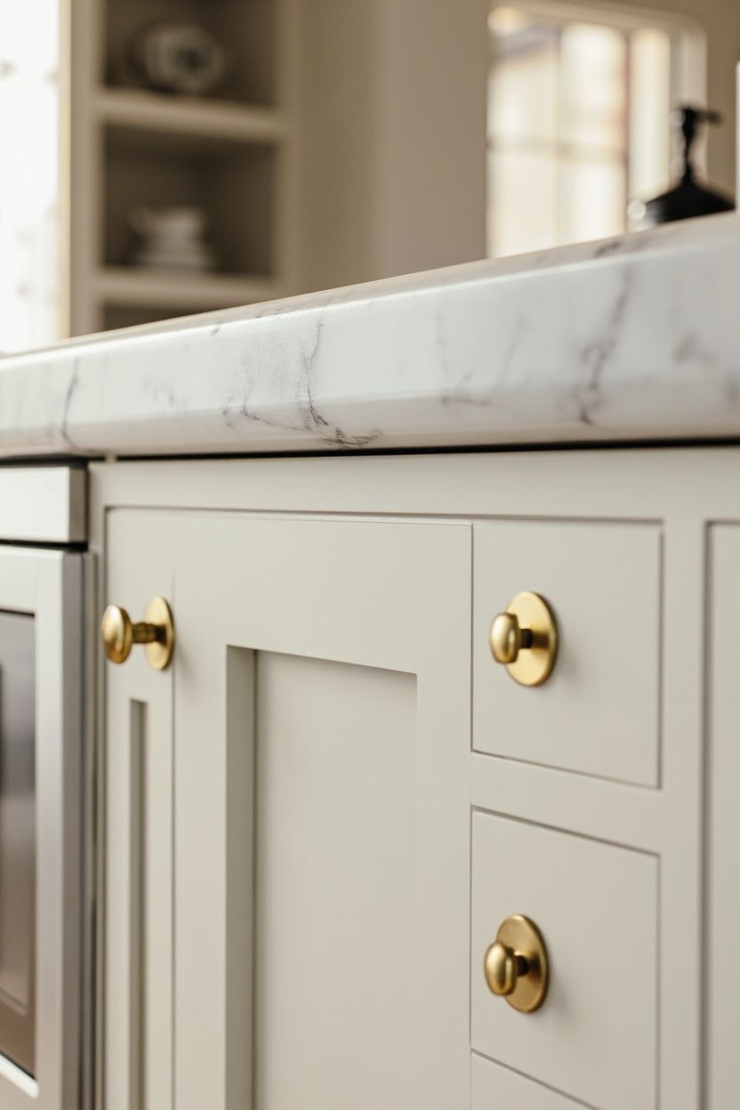 Brass Hardware Accents