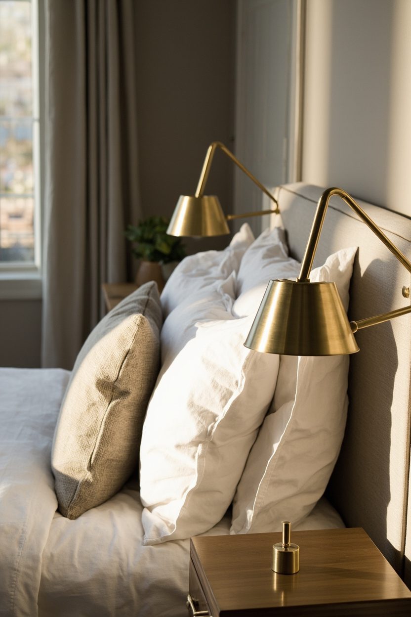 Brass Sconce Ambient Lighting