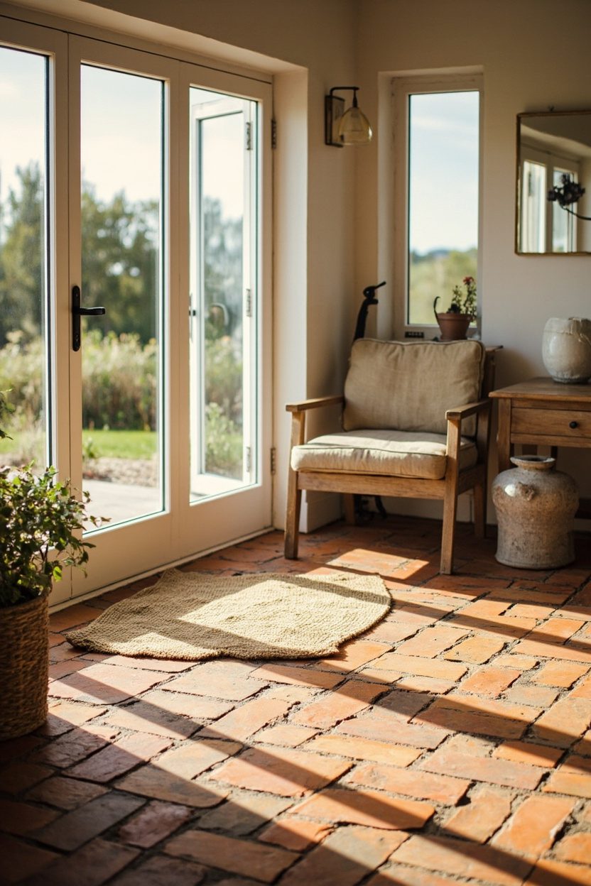 Brick and Stone Flooring Options