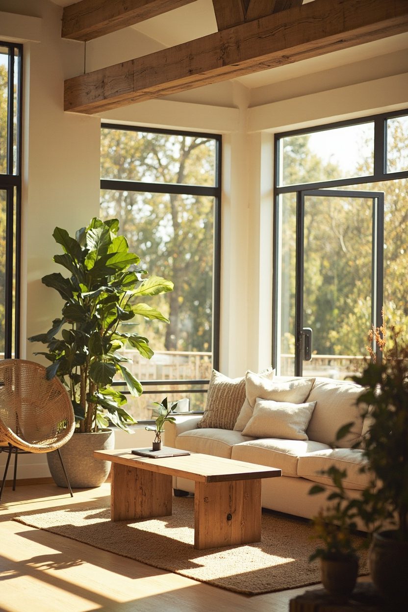 Bright Modern Farmhouse Sunroom Layouts