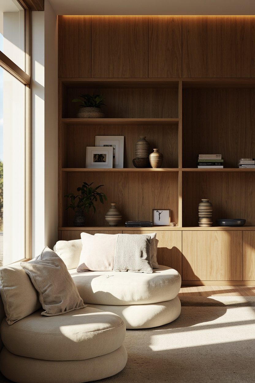 Built-In Display Wall