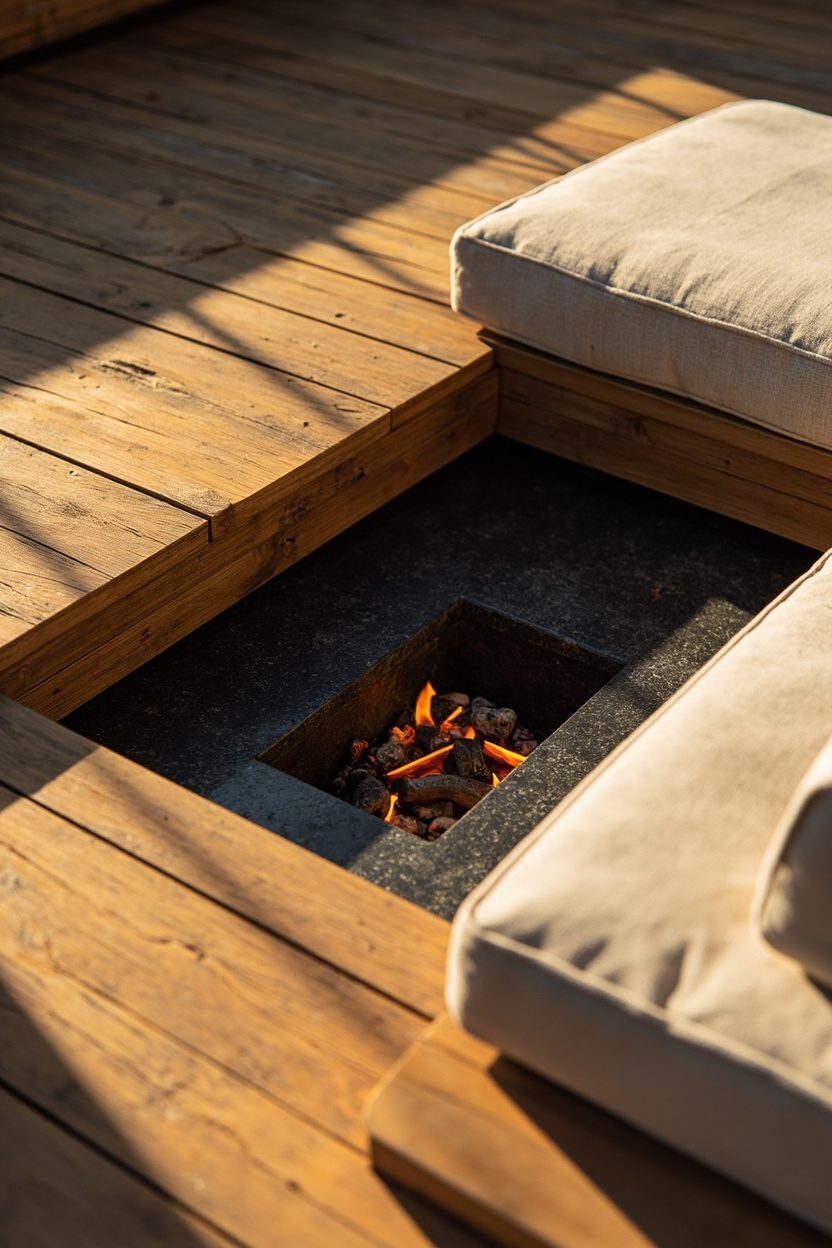 Built-In Fire Pit