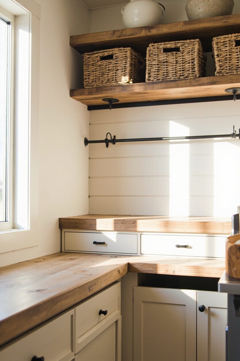 Built-in Storage Solutions for Nooks