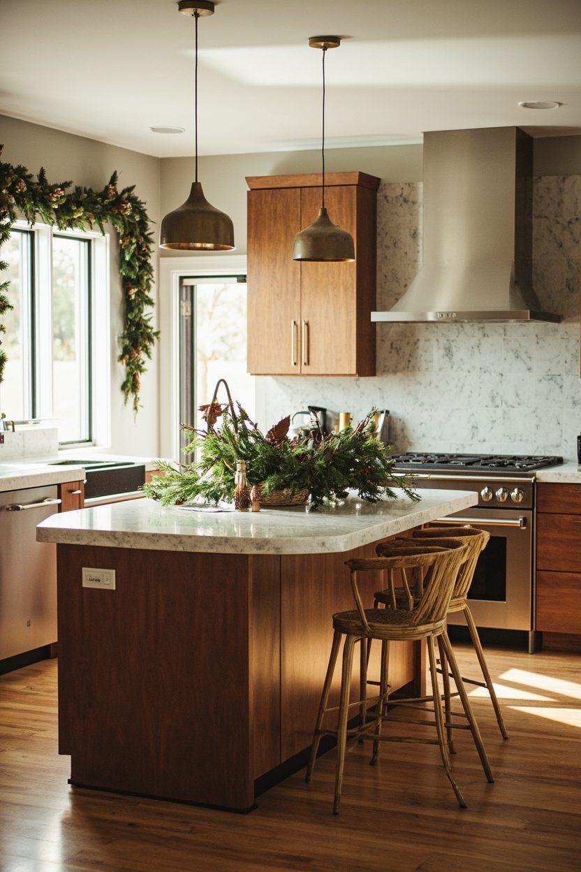 Centerpiece-Ready Kitchen Islands