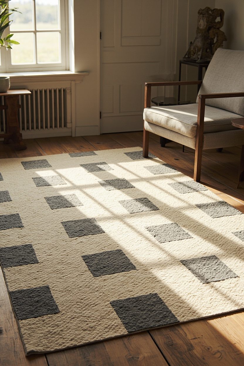 Checkerboard Rug Mix