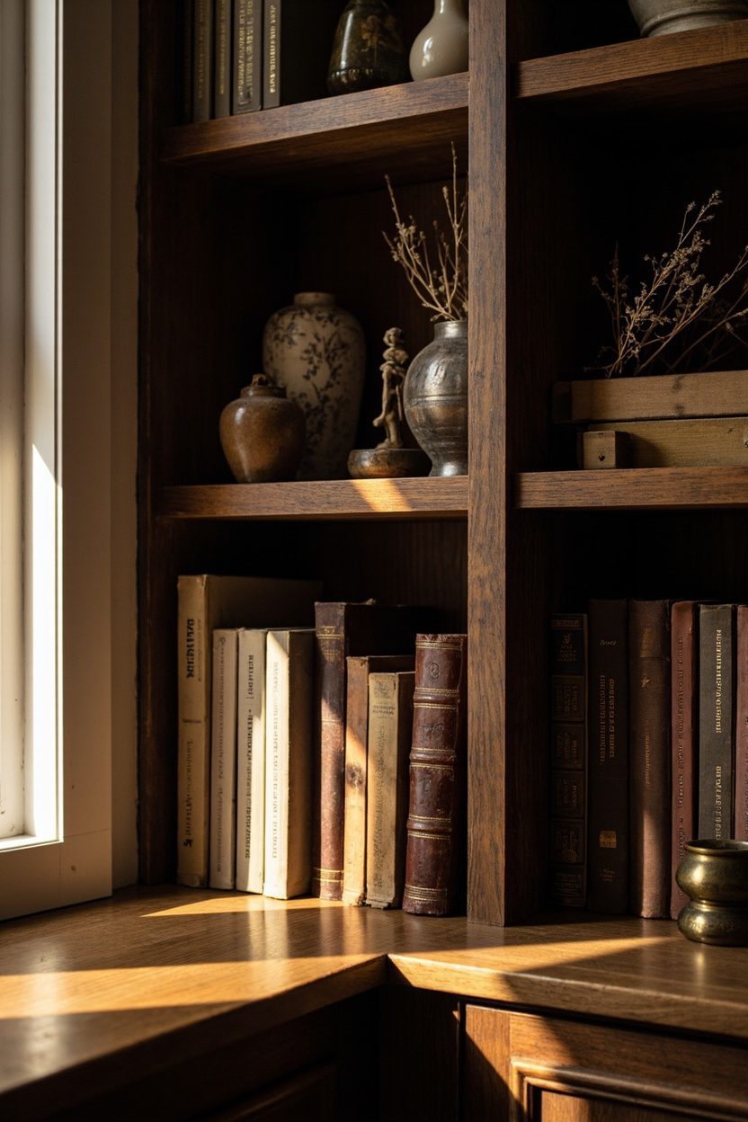 Collected Bookcase Styling