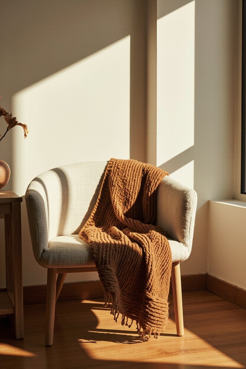 Compact Cozy Reading Nook