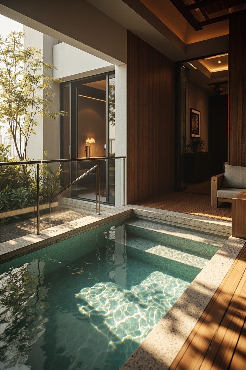 Compact Naturalistic Pool