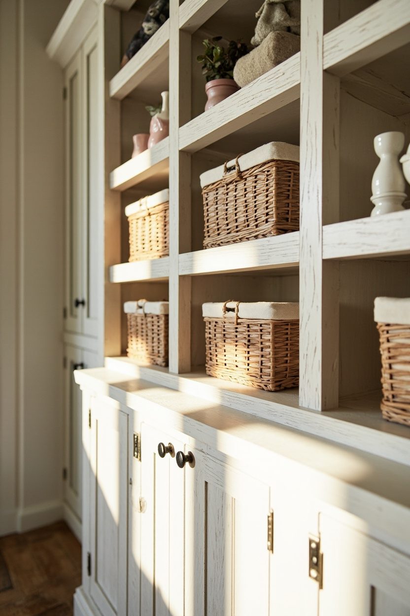 Curated Trinket Shelves