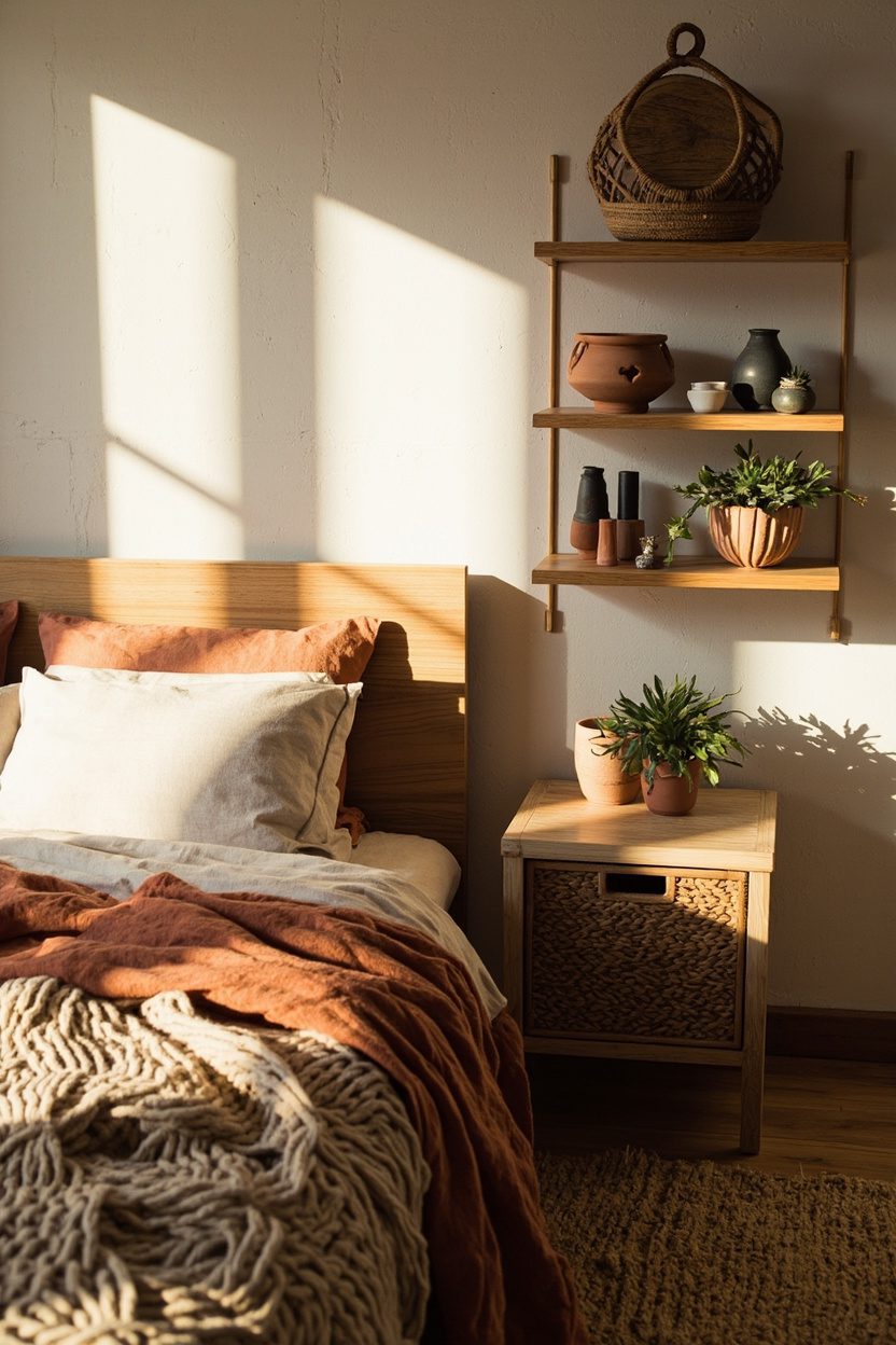 Curated Trinket Shelves