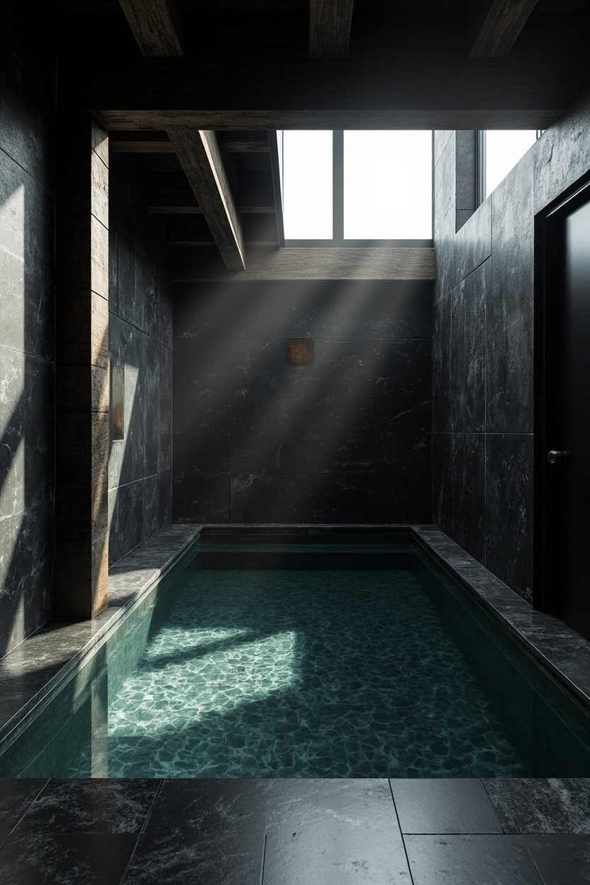 Dark Interior Finishes for Depth