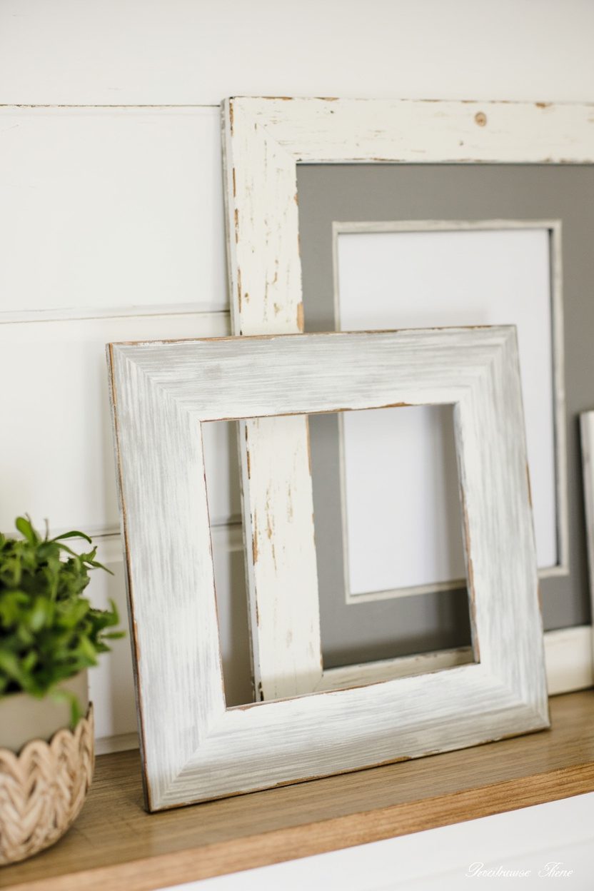 Distressed Picture Frames