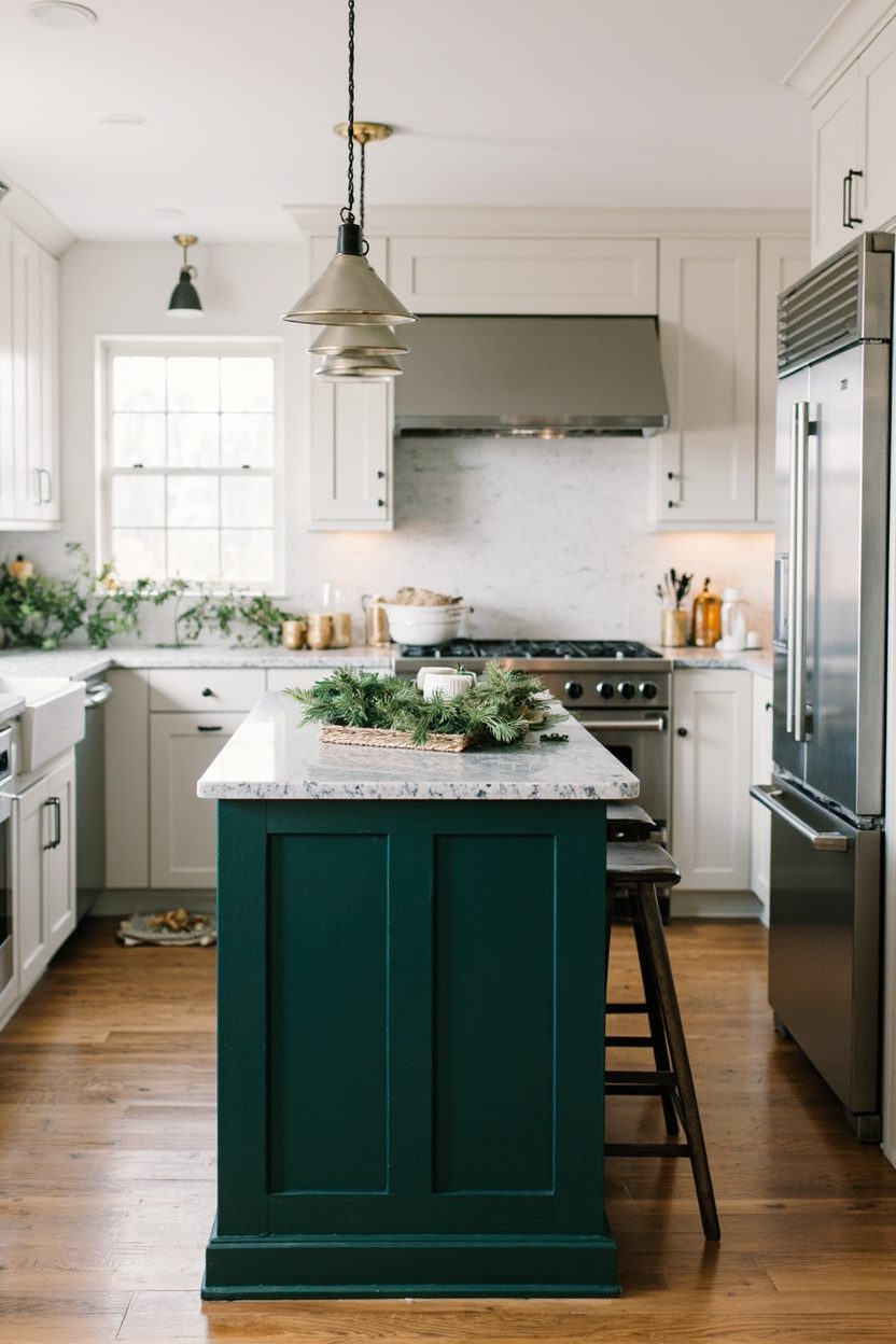 Festive Accent Islands with Color