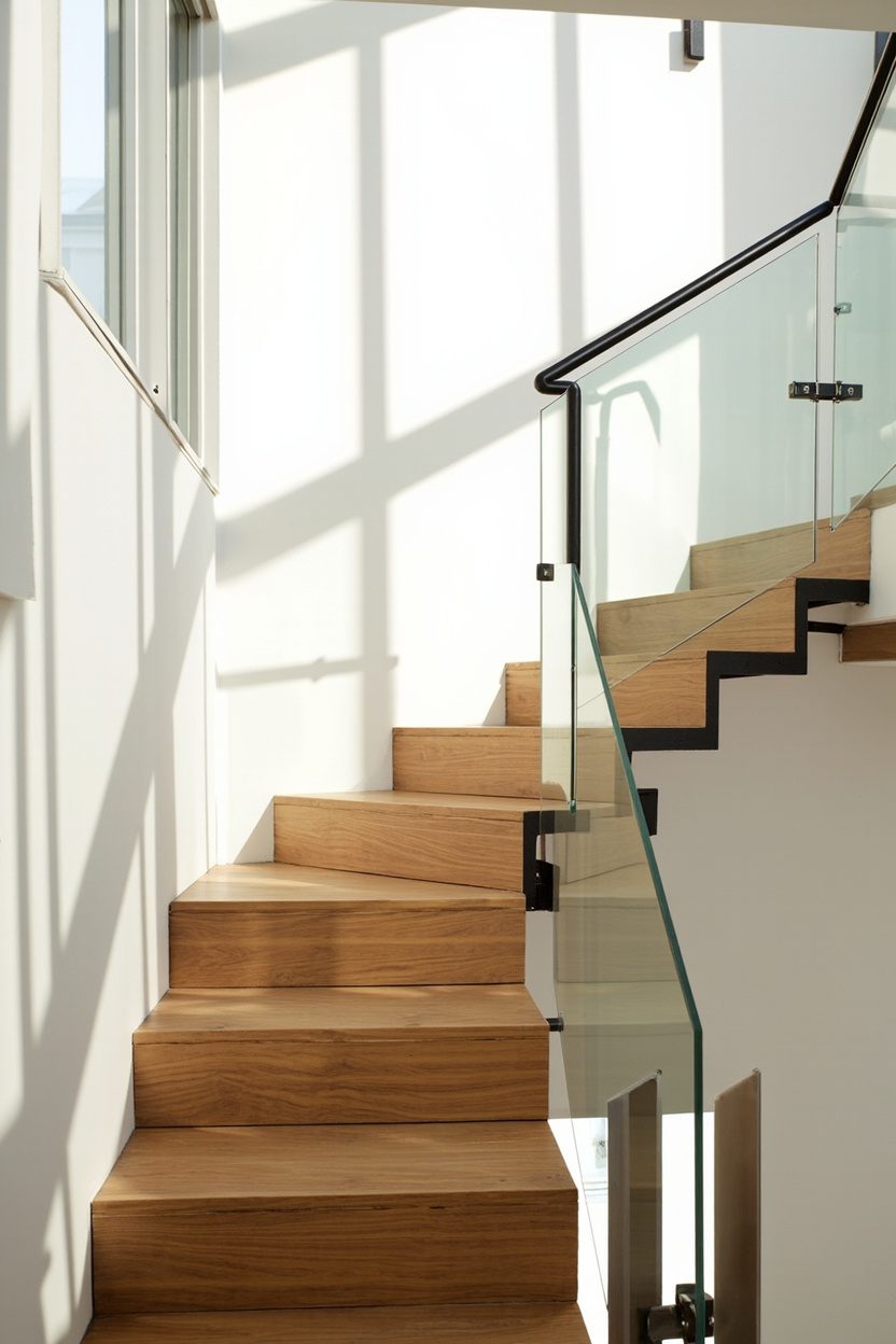 Floating Staircases for Light-filled Spaces