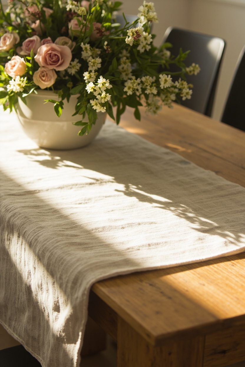 Gingham Table Runners