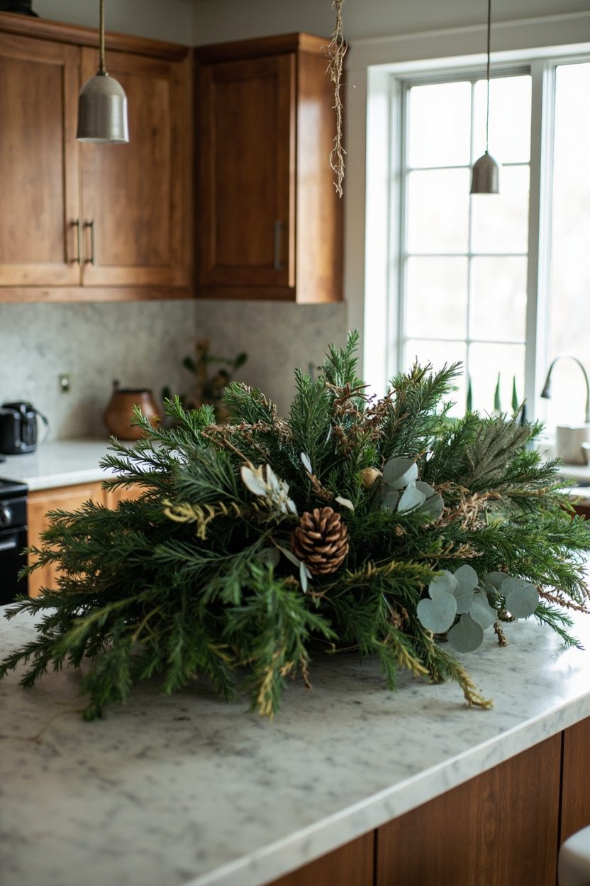 Greenery and Natural Centerpieces