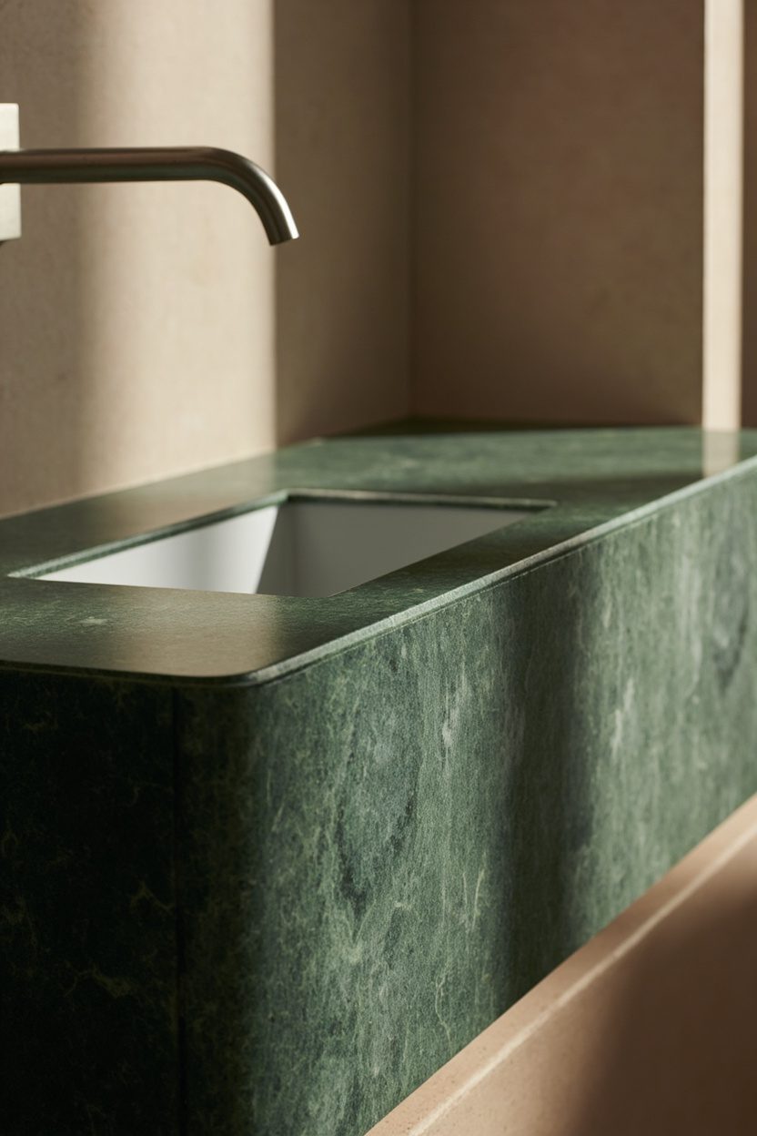 Greenstone Bathroom Elements