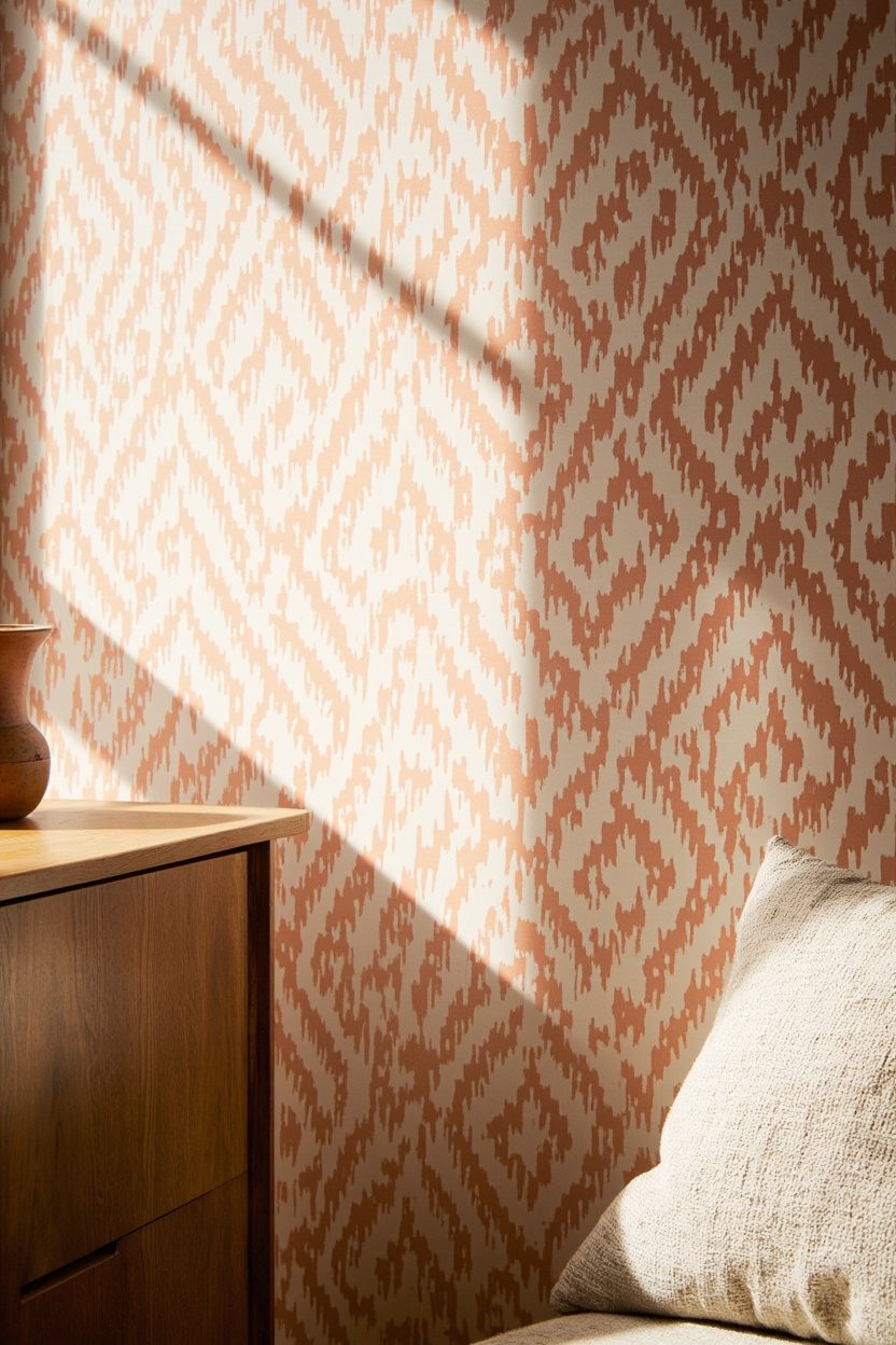 Handprinted Ikat Designs