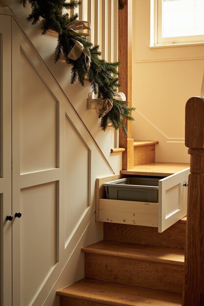 Hidden Storage Drawers