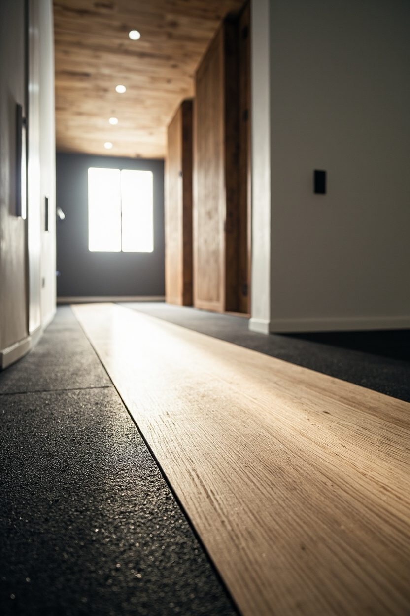 High-Contrast Flooring