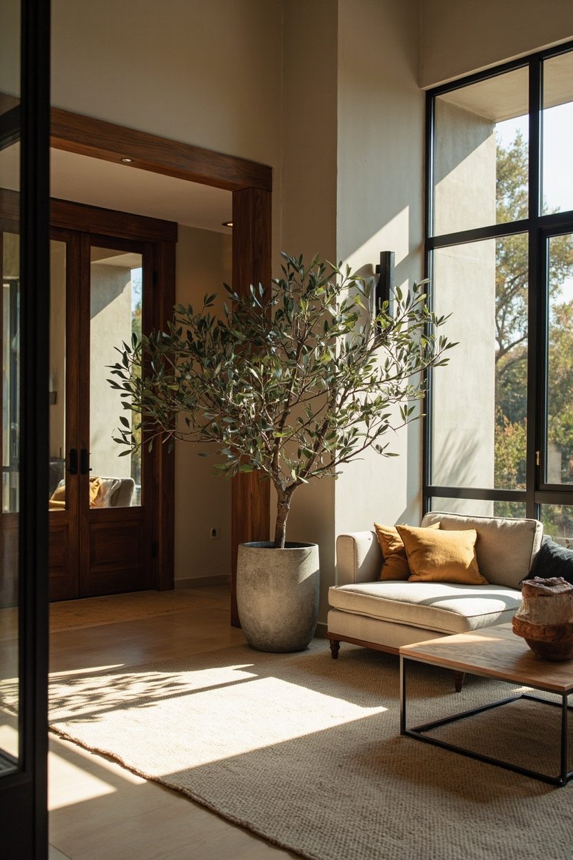 Indoor Olive Trees
