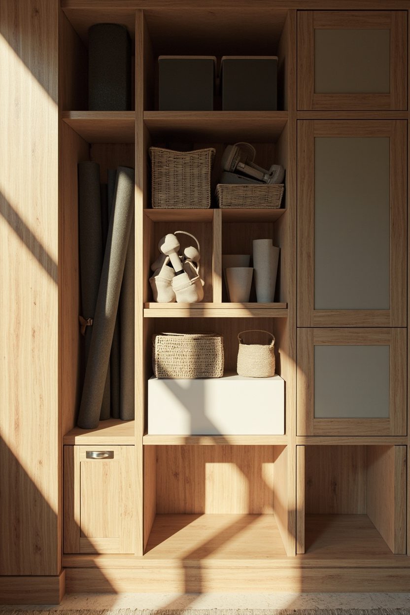 Integrated Storage Walls