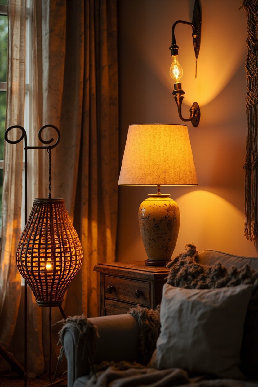 Layered Ambient Lamps