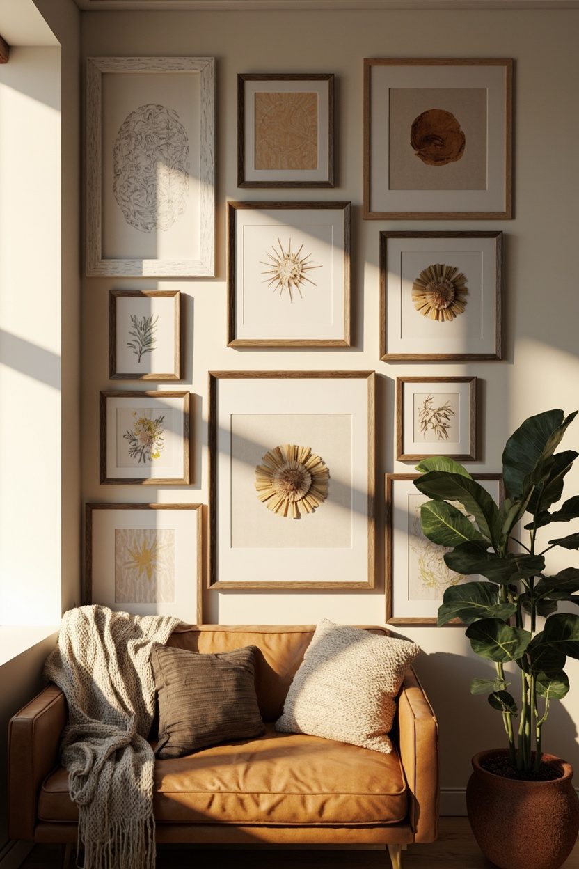 Layered Gallery Walls