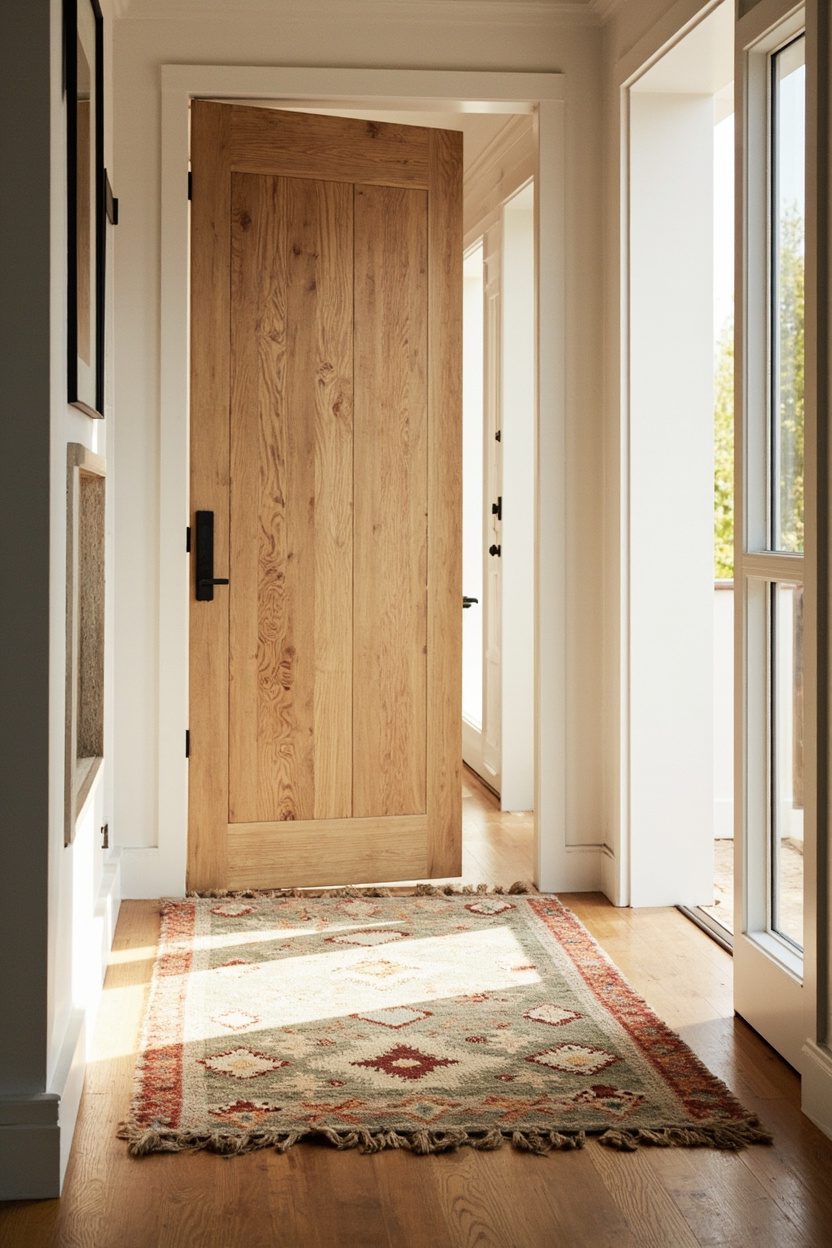 Layered Pattern Rugs