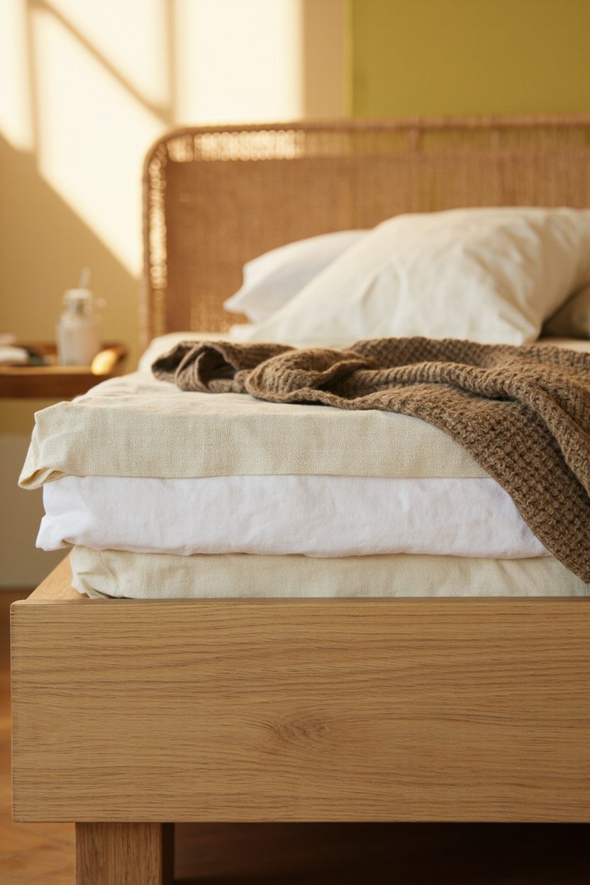 Low-Profile Platform Bed