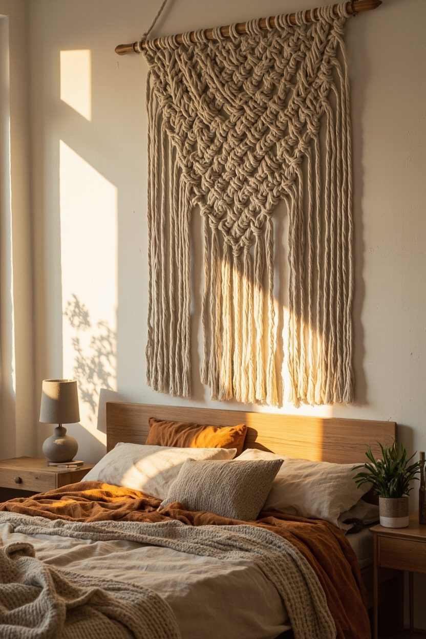 Macramé Focal Wall
