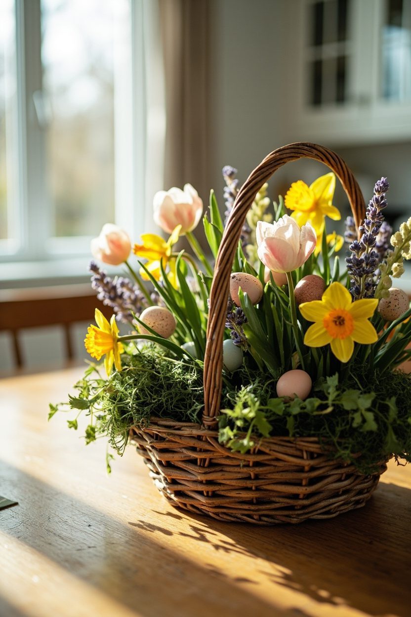 Mini Spring Garden Centerpiece