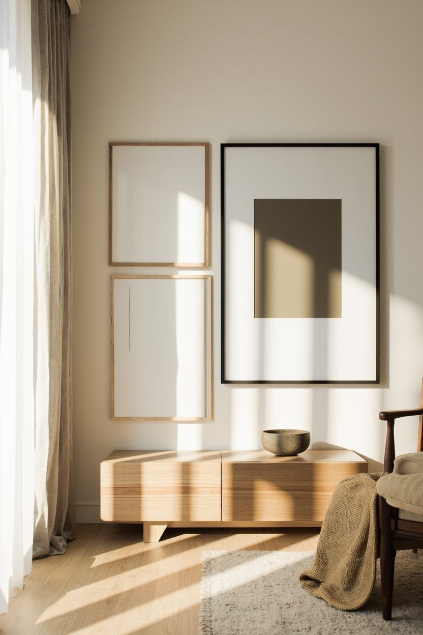 Minimalist Gallery Walls