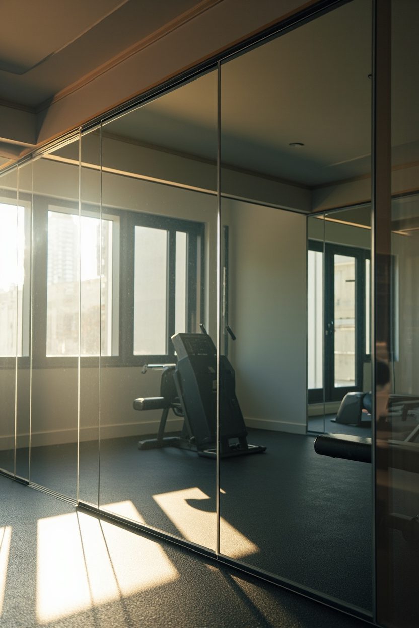 Mirrored Accent Wall