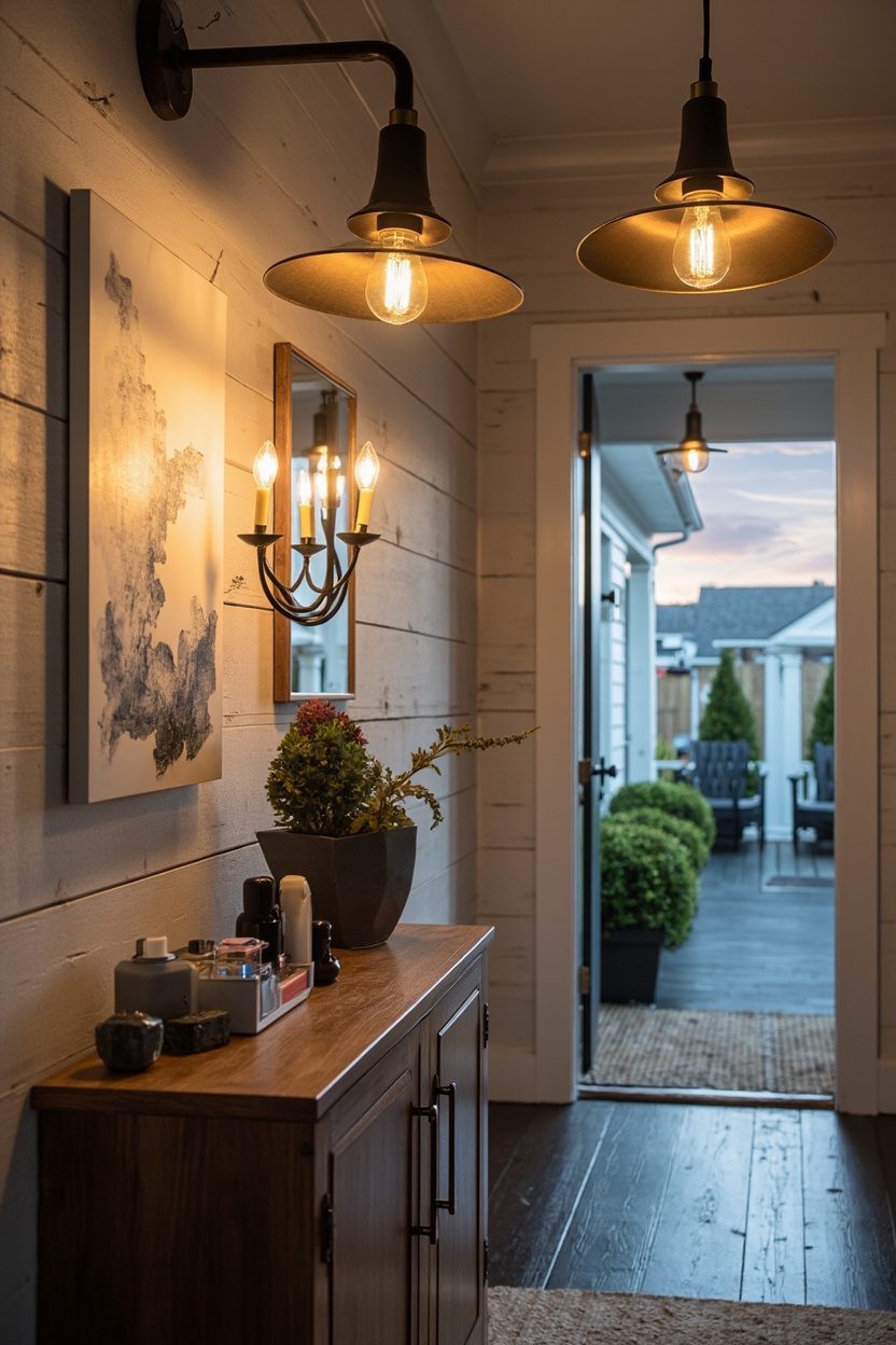 Mixed Metal Lighting