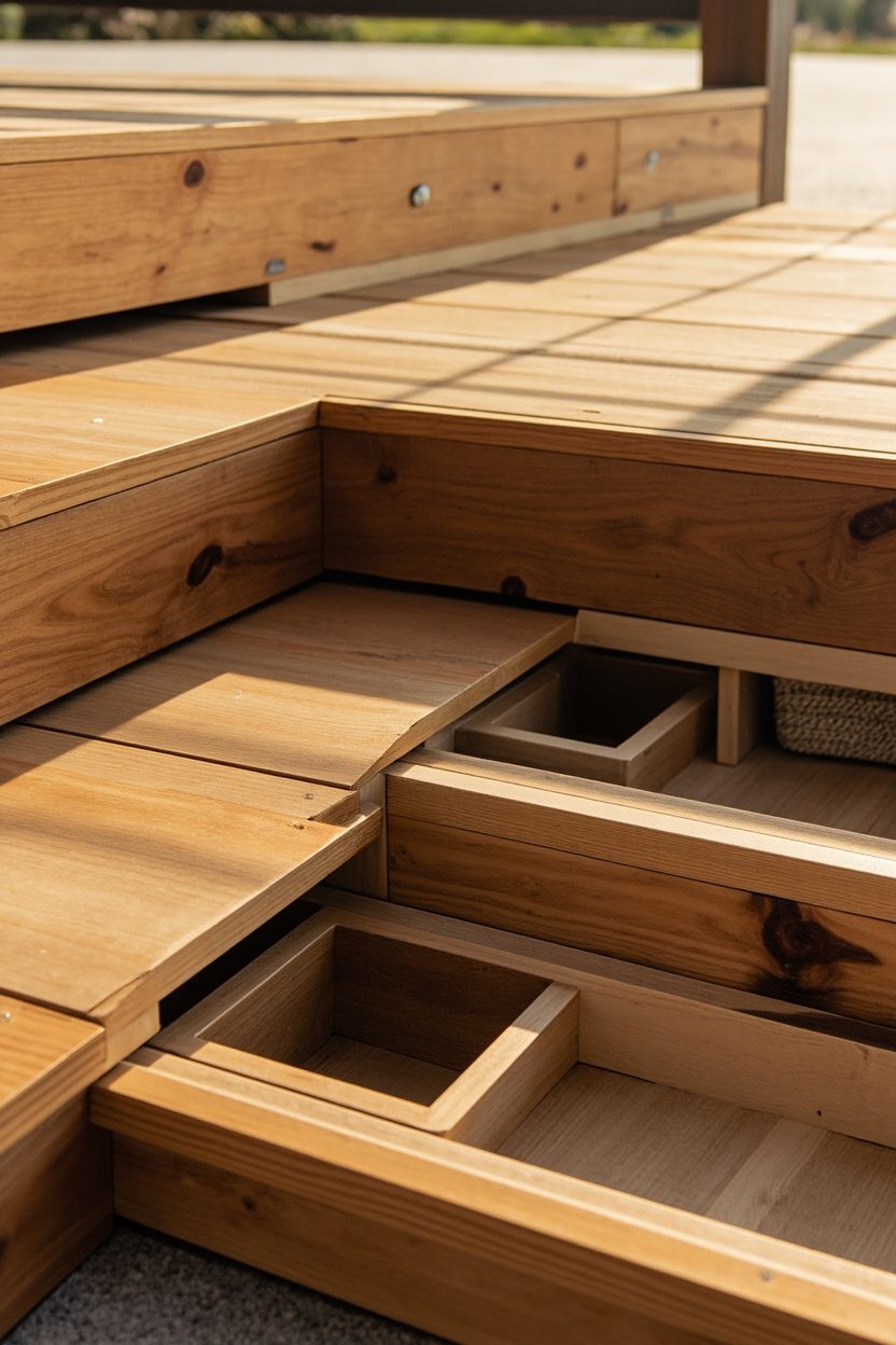 Multi-Use Storage Steps