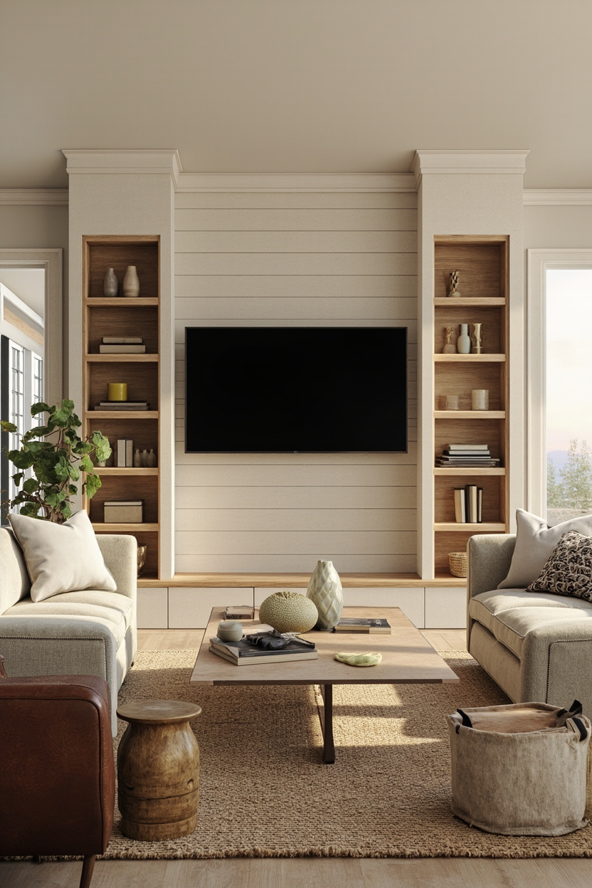 Neutral Palette with Warm Accents