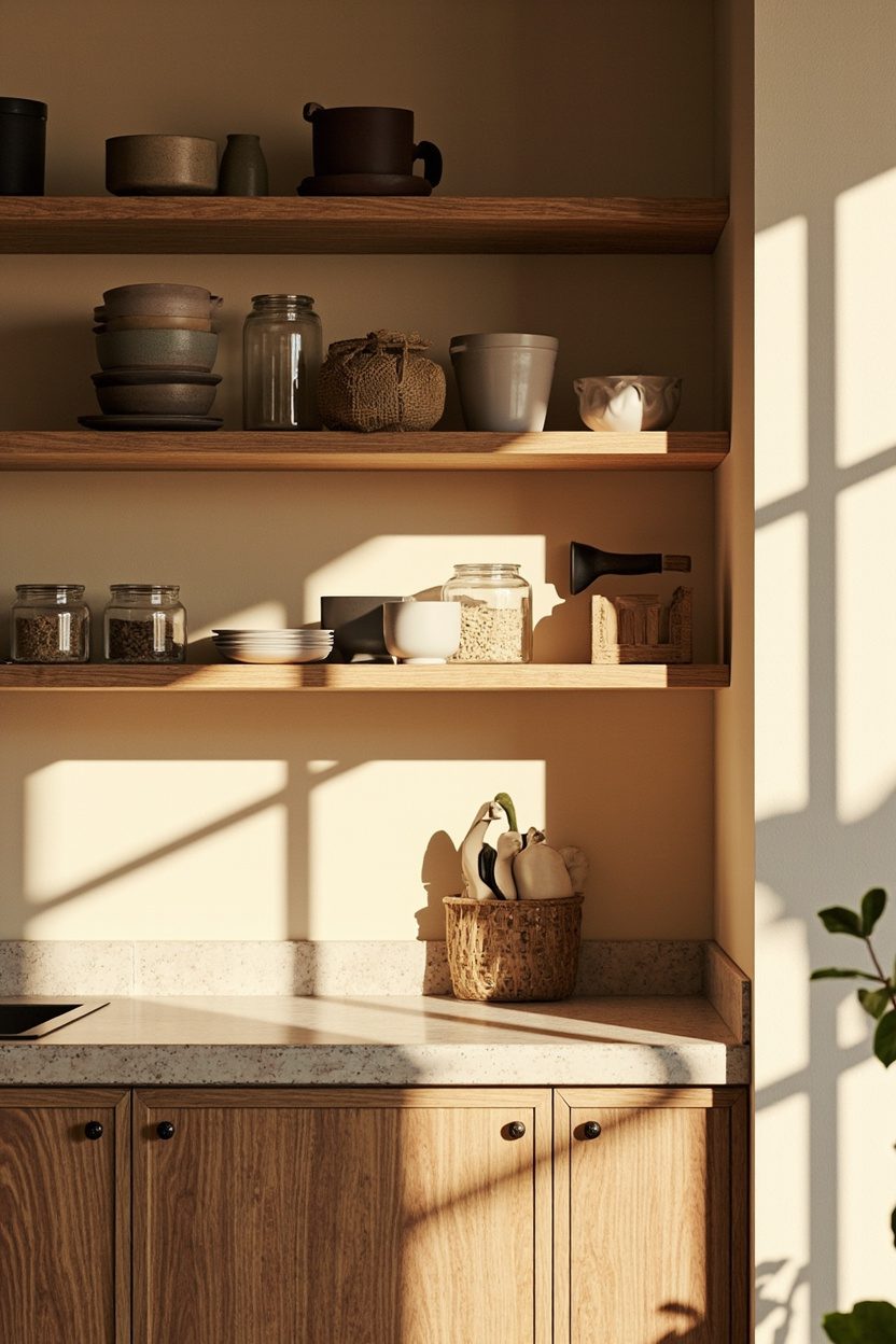 Open Shelving Vignettes